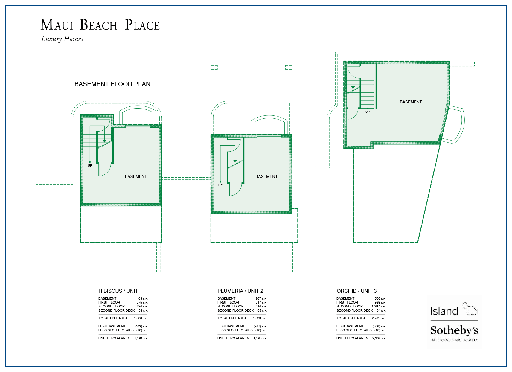 Maui Beach Place Floor Plan